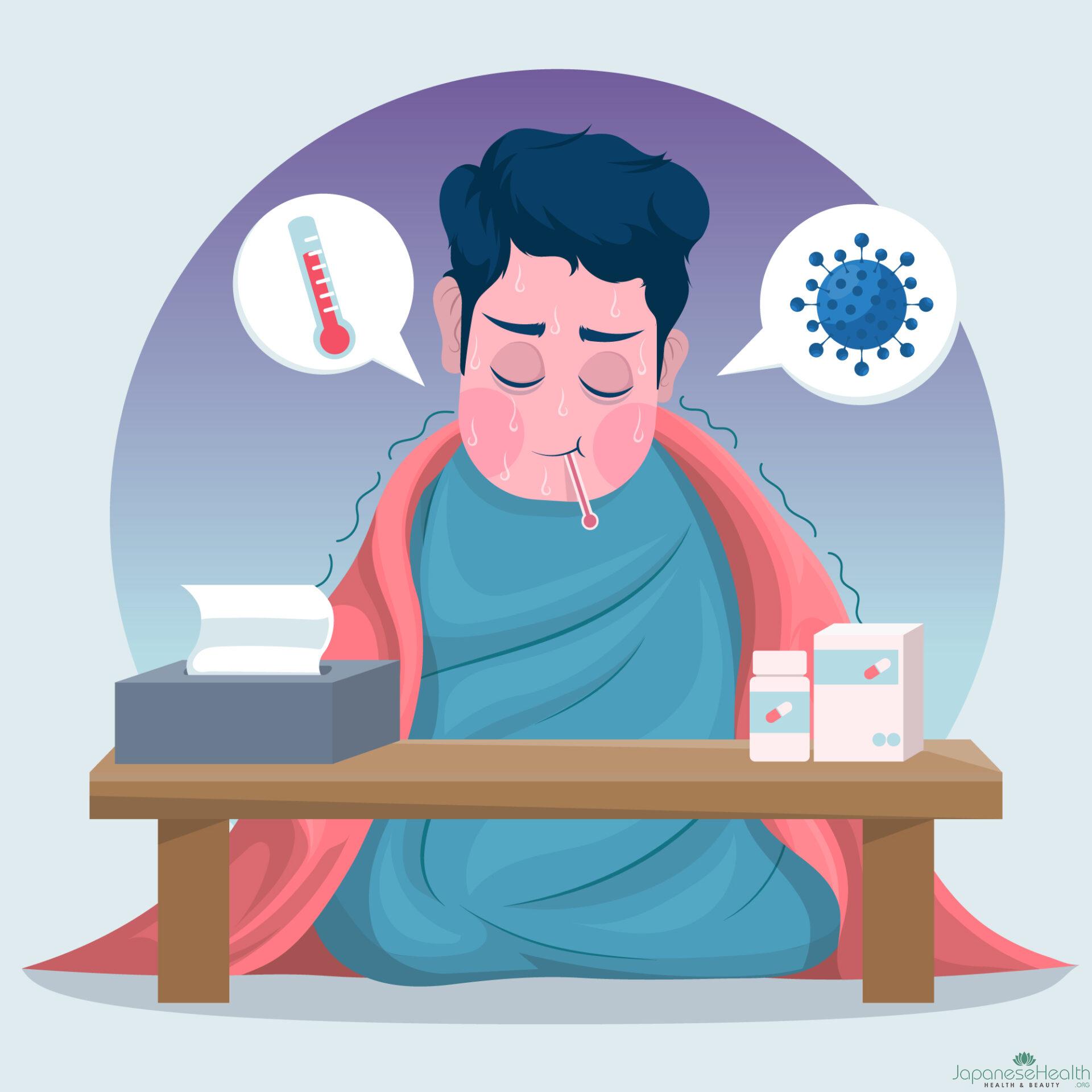 風邪やインフルエンザ: これらの一般的な感染症は、喉の痛みとともに首周りのリンパ節の腫れを引き起こすことがあります.