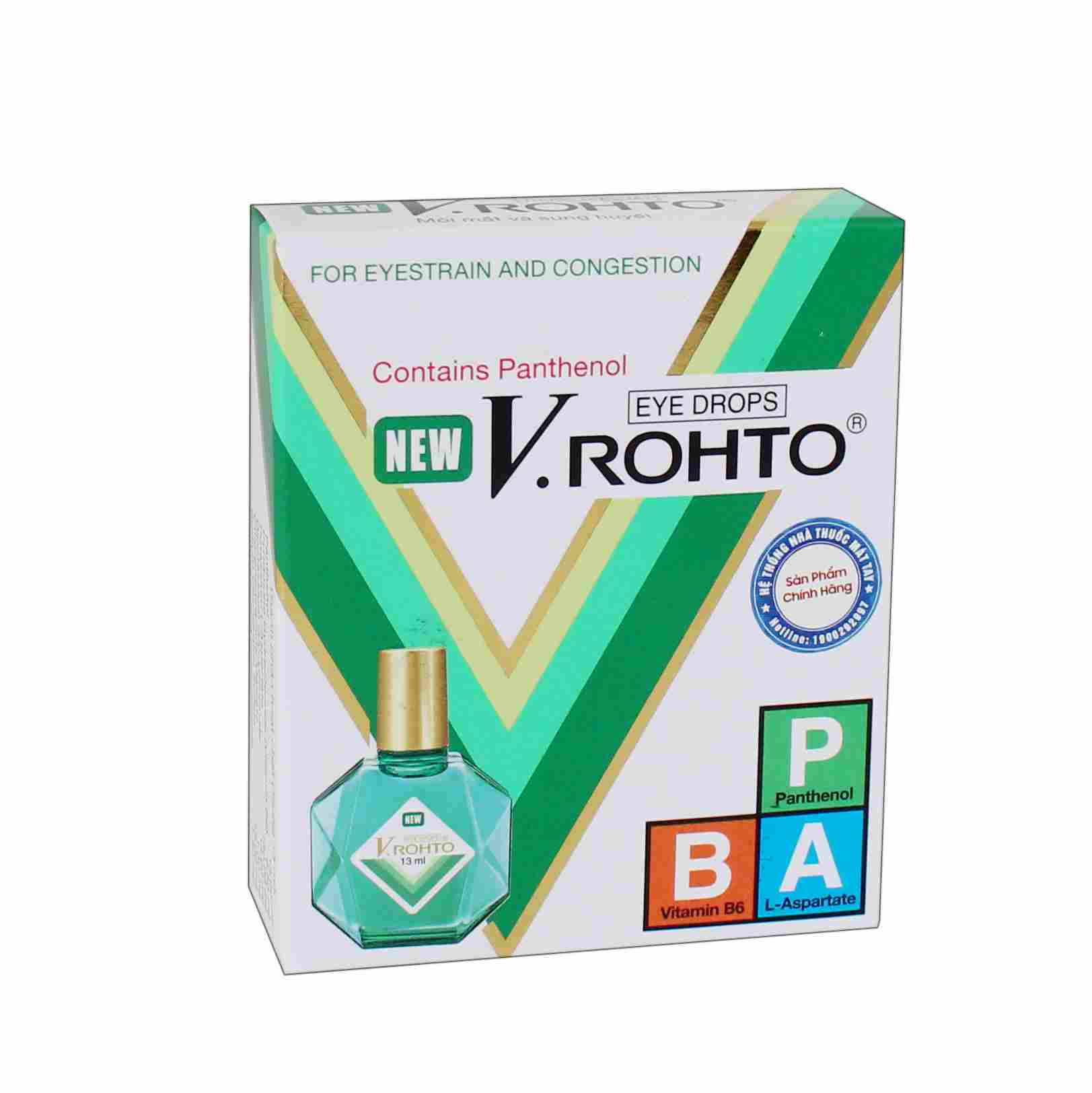 New V. Rohto Eye Drops