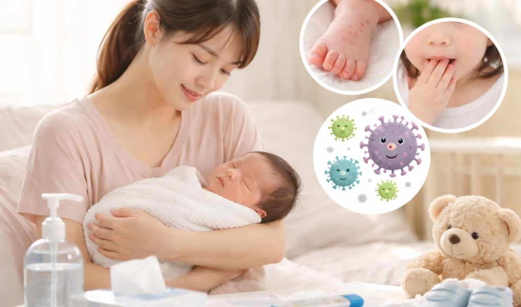 【帝王切開の赤ちゃん】手足口病流行期の守り方と受診の目安 1 【帝王切開の赤ちゃん】手足口病流行期の守り方と受診の目安