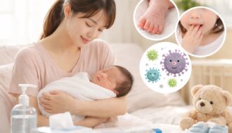 【帝王切開の赤ちゃん】手足口病流行期の守り方と受診の目安