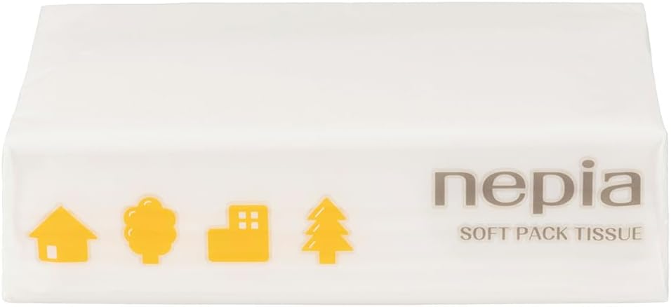 ネピア ティッシュ ソフトパック（使用イメージ）