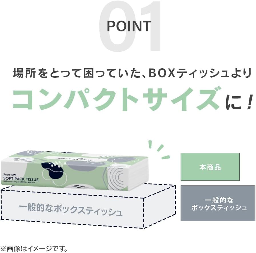 アイリスプラザ(IRIS PLAZA) ソフトパックティッシュ