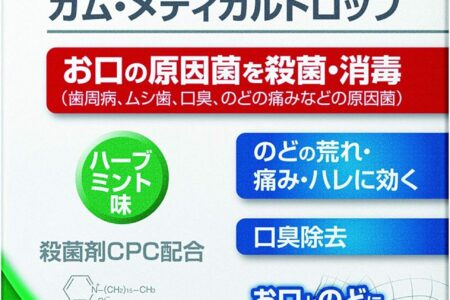 【2026最新】ガム メディカルドロップの効果は本物？成分分析で徹底検証