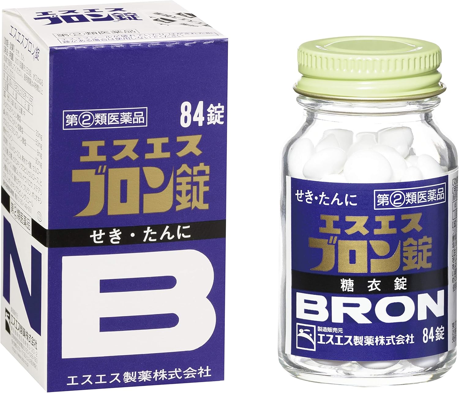 【指定第2類医薬品】エスエスブロン錠 84錠